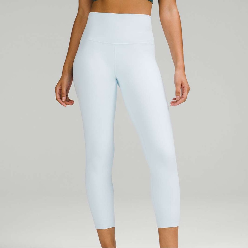 lululemon align 25 powder blue leggings